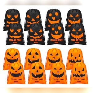 Halloween Weewooday "Trick or Treat Boo" Bags for kids - pack of 32